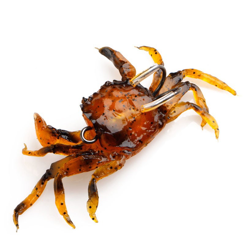 Weicher Krabbenköder mit Haken