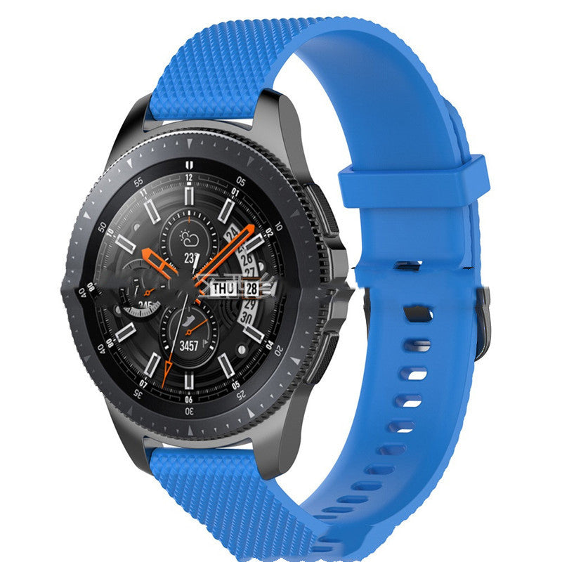 Adequado para Bracelete de Silicone com Partículas de Diamante para Galaxy Watch 42mm