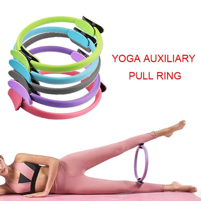 Yoga Fitness Pilates Ring Frauen Mädchen Kreis Magischer Dualer Übung Home Gym Workout Sport Abnehmen Körper Widerstand