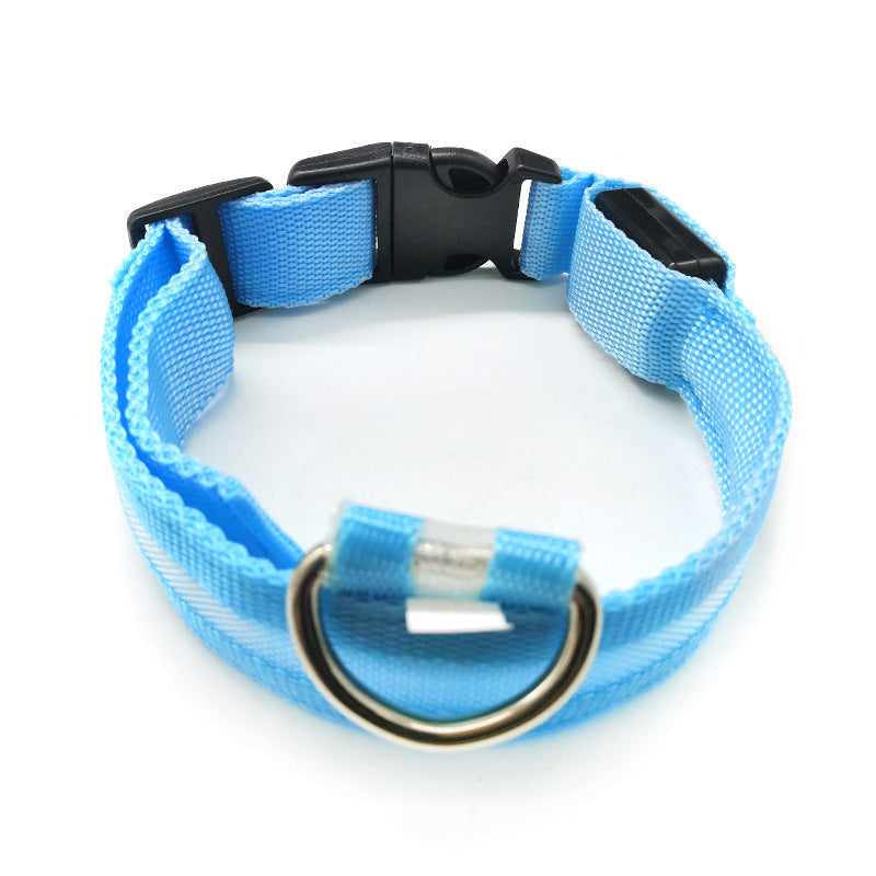 Leuchtendes Anti-Verlust-Hundemarken-Halsband