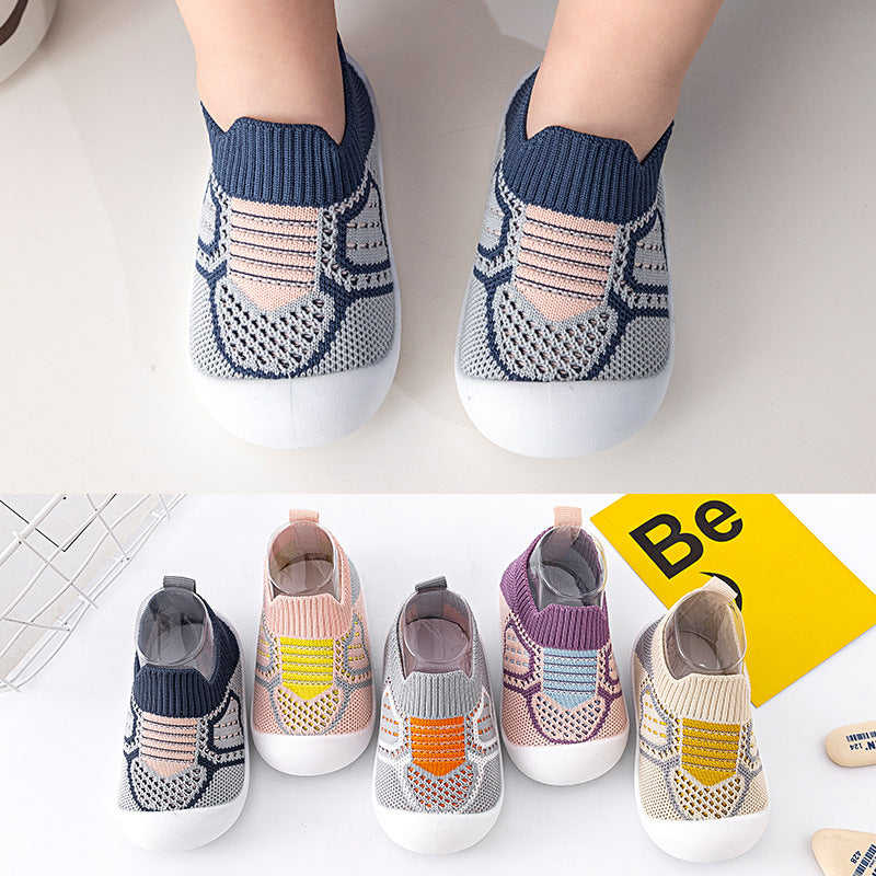 Rutschfeste Baby-Lauflernschuhe mit weicher Sohle