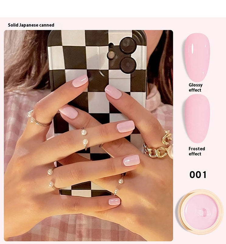 Nail Beauty New Japanese Cream Solid Nail Polish