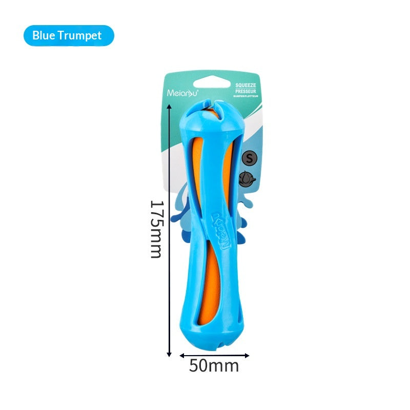 Stick de Mastigação para Cães com Água, Saltitante e Resistente a Mordidas, Suave para as Gengivas enquanto Limpa os Dentes