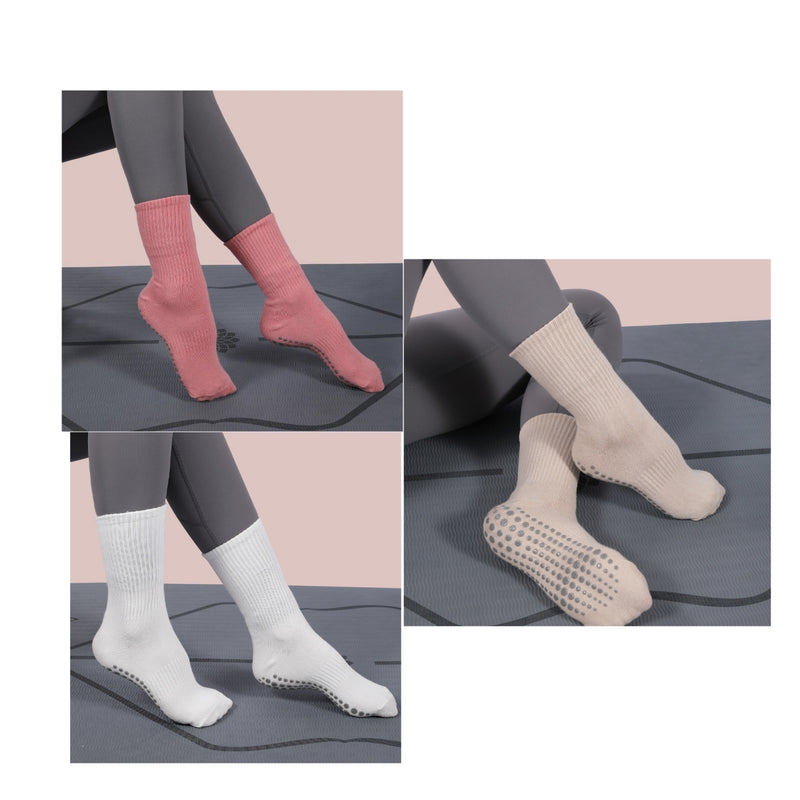 Meias de Algodão para Yoga de Senhora