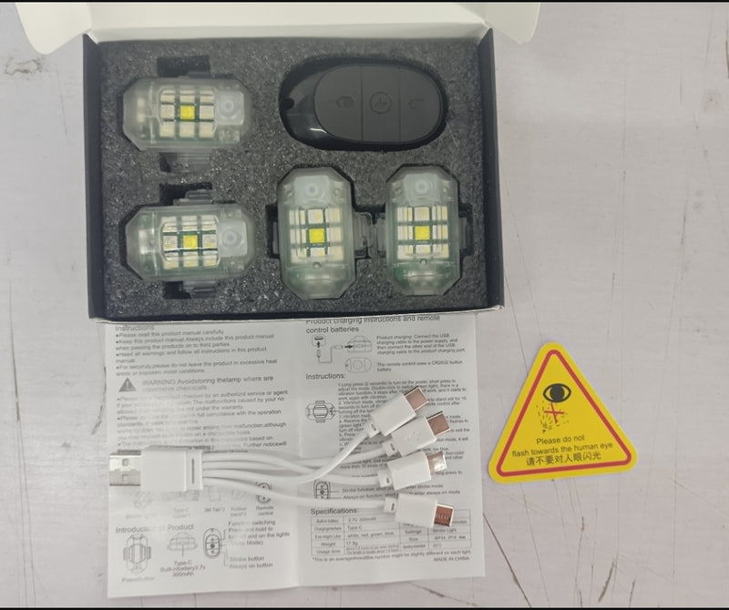 Stroboskop-Fernbedienung Stroboskoplampe Auto Motorrad Elektrofahrzeug Fahrrad Umbau