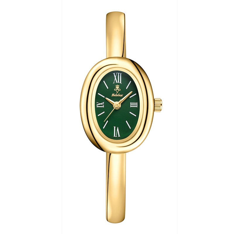 Women's Multifunctional Oval Retro Quartz Watch