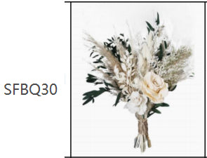 Plant Dried Flowers And Reed Decoration