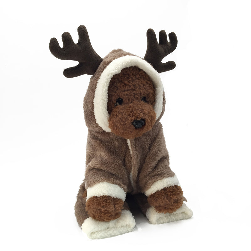 Elch-Weihnachtskleidung für Hunde