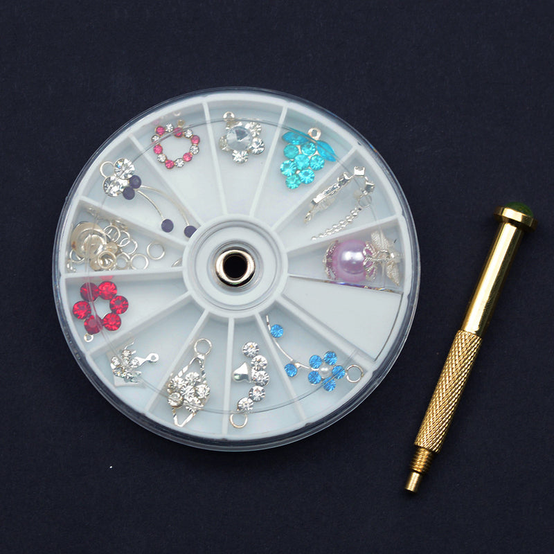 Ferramentas para Nail Art, Berbequim de Suspensão, Berbequim, Perfurador com Carregamento
