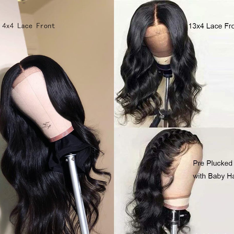 Body Wave Lace-Front-Perücke für schwarze Frauen