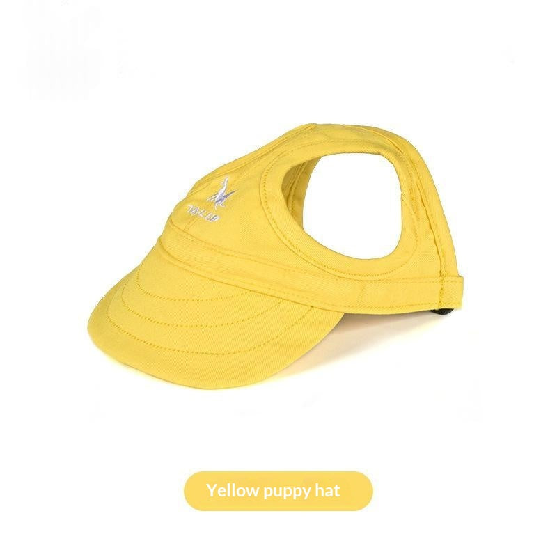 Pet Sunshade Ear Exposing Headpiece
