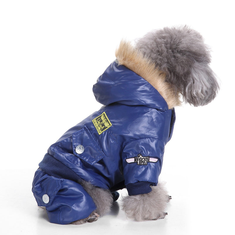Vierbeinige Hundebekleidung der Air Force