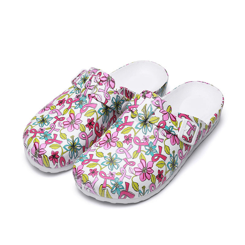 Waterproof slippers for female nurses