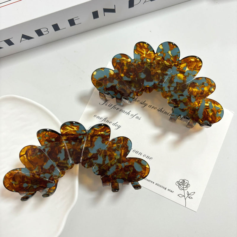 Große Blüten-Haarklammer für Hochsteckfrisuren Haar-Accessoires