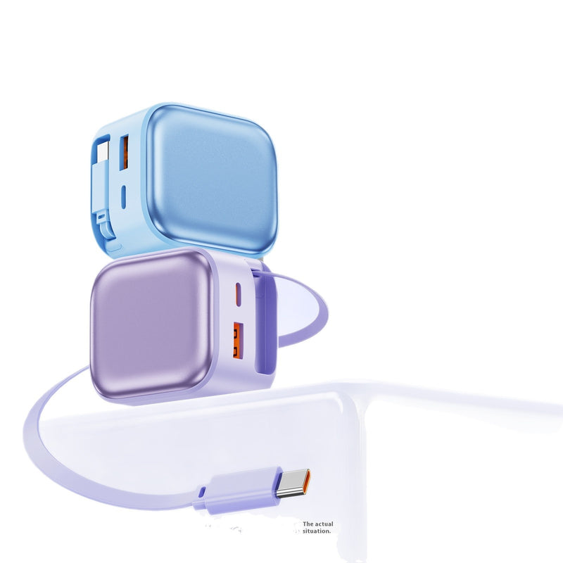 AI Temperature Control Three-port American Standard Gallium Nitride Charger