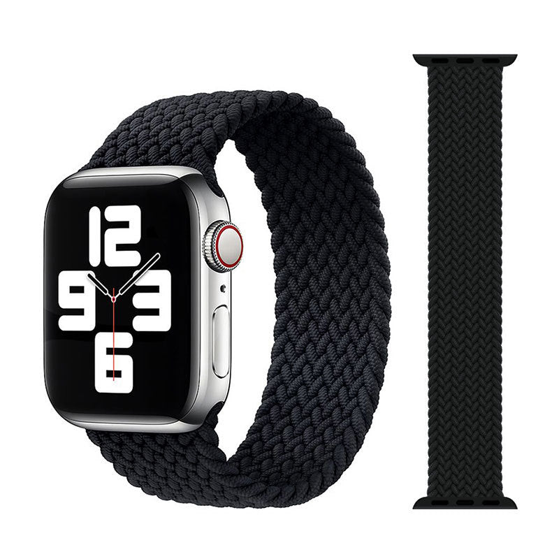 Single Loop Nylon Braided Elastic Strap