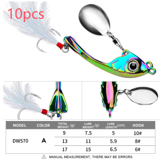 Lure String Moon Spinning Sequins Long-distance Casting