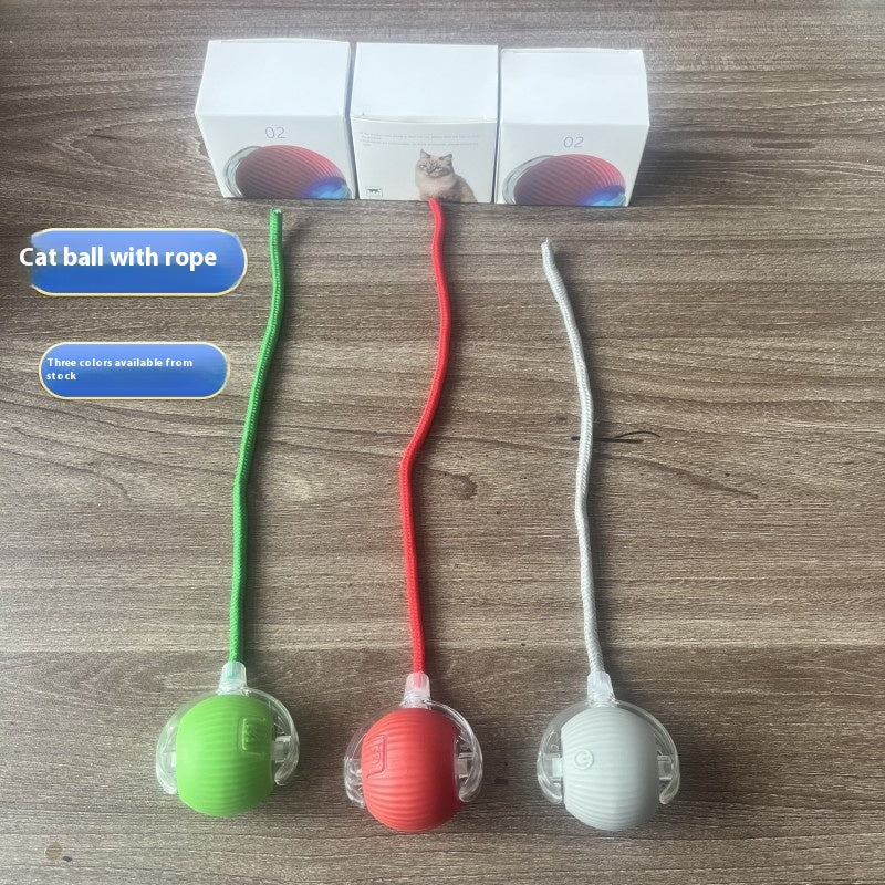 Bola de Brincar para Gato Inteligente e Automática Brinquedo Engraçado para Gatos