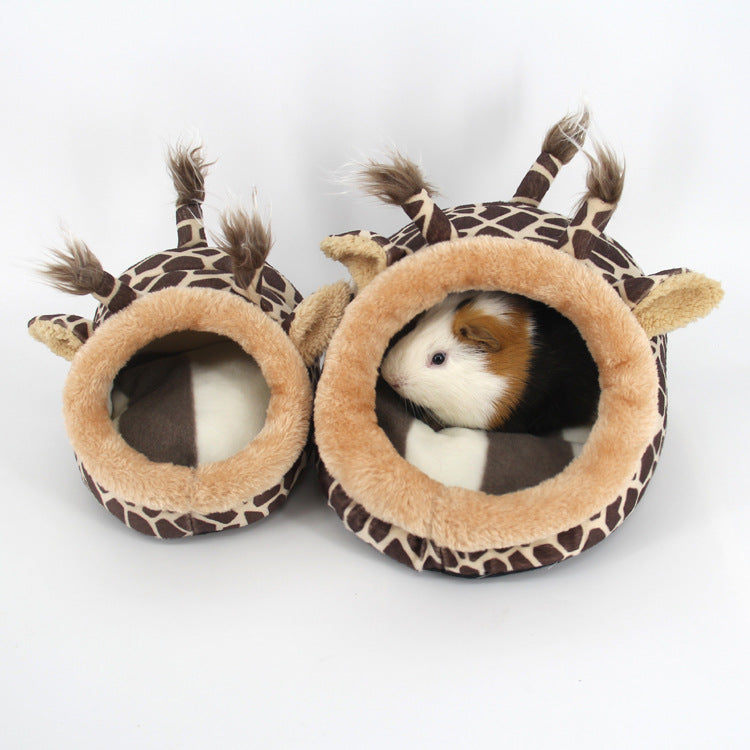 Pet nest manufacturers Ji Zai Zai Cute Cotton nest snake spider Mini guinea pig guinea pig small pet chihuahua.