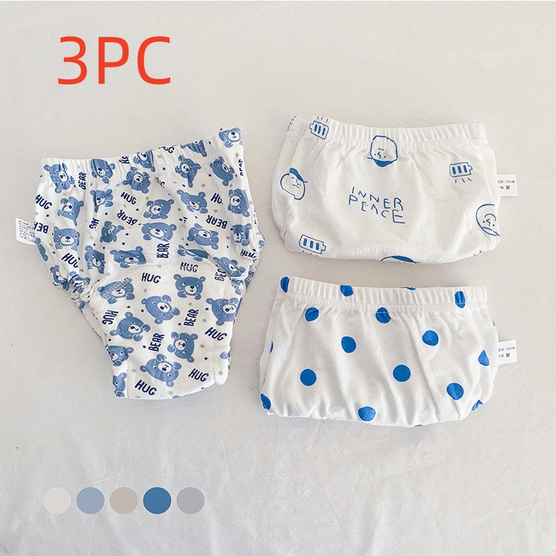 Baby's 6-layer Gauze Breathable Diaper Training Pants