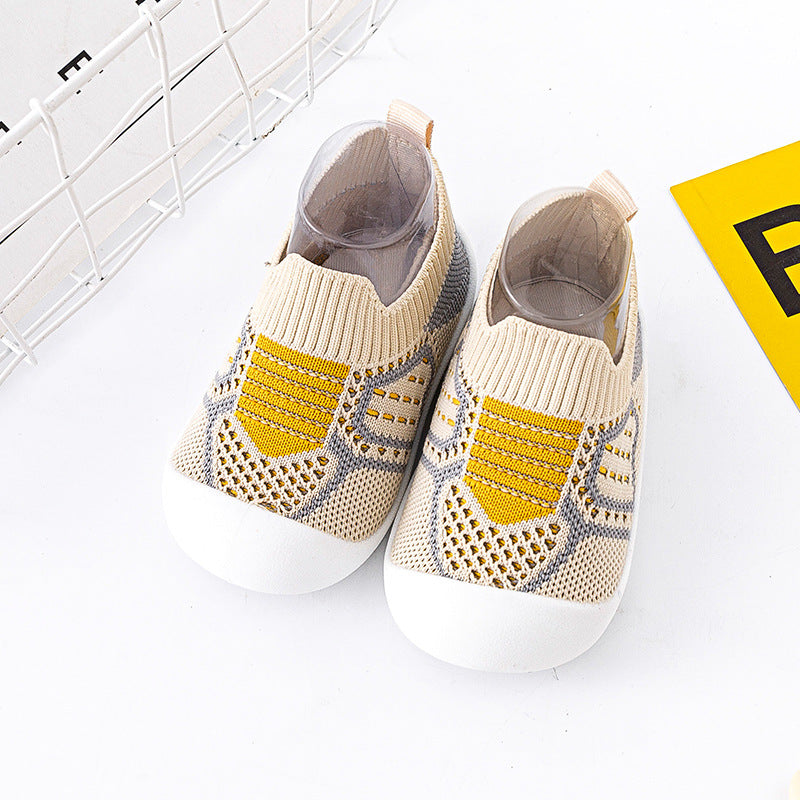 Rutschfeste Baby-Lauflernschuhe mit weicher Sohle