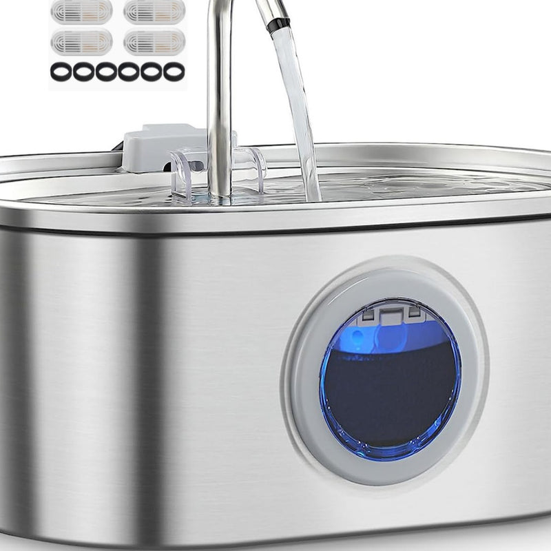 Water Feeder Stainless Steel Pet Water Dispenser