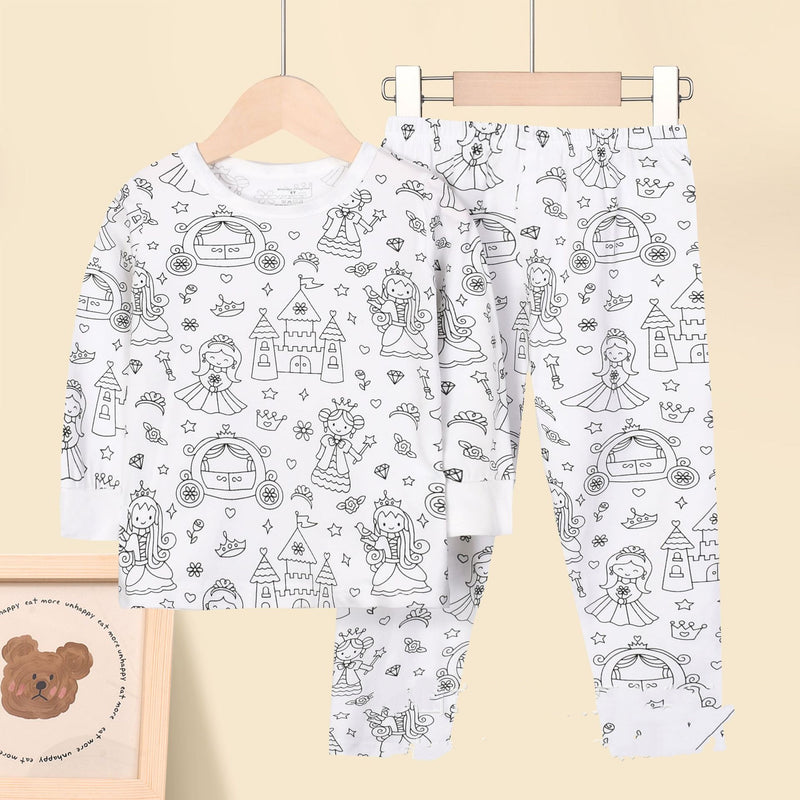 Mädchen Skizze Ausmalen Bequem Kinder DIY Handzeichnen Set