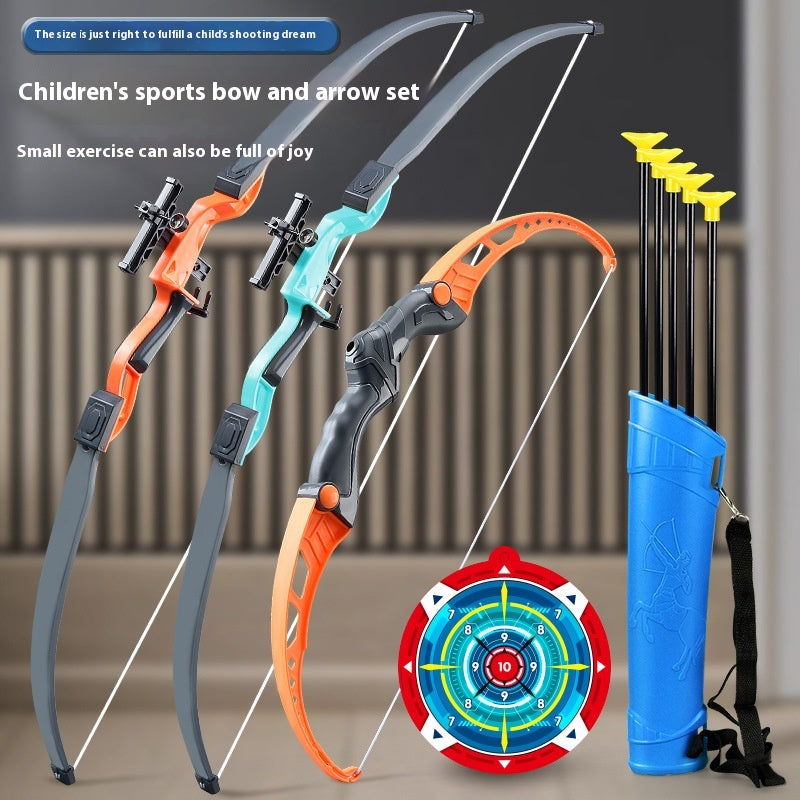 Children's Toy Suit Parent-child Outdoor Sports Boy's Traditional Bow And Arrow