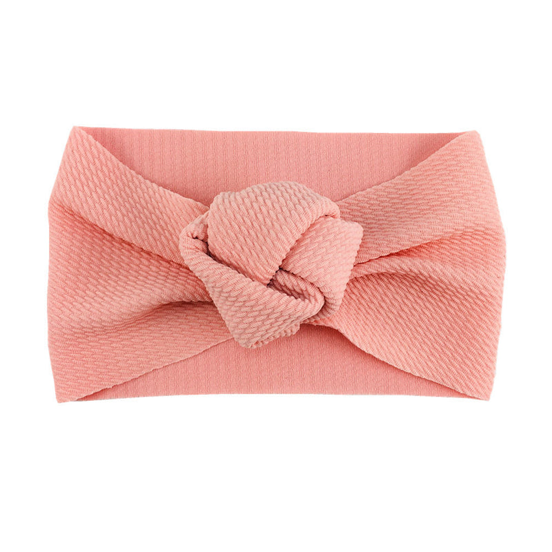 Baby Twill Bubble Rose Flower Headband Instagram-style Childrens Hair Accessory