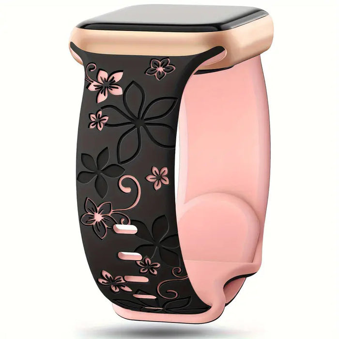 Two-tone Silicone Strap Bauhinia