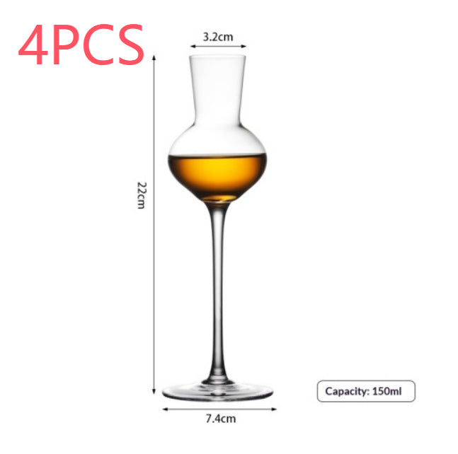 Kristallglas-ISO-Becher für direktes Trinken und zur Aromaprobe