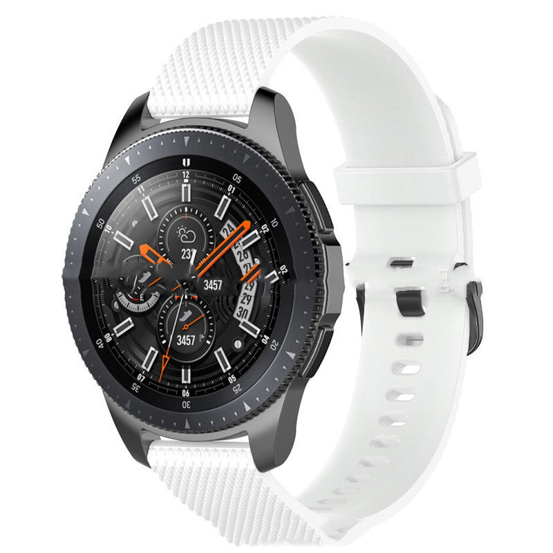 Adequado para Bracelete de Silicone com Partículas de Diamante para Galaxy Watch 42mm