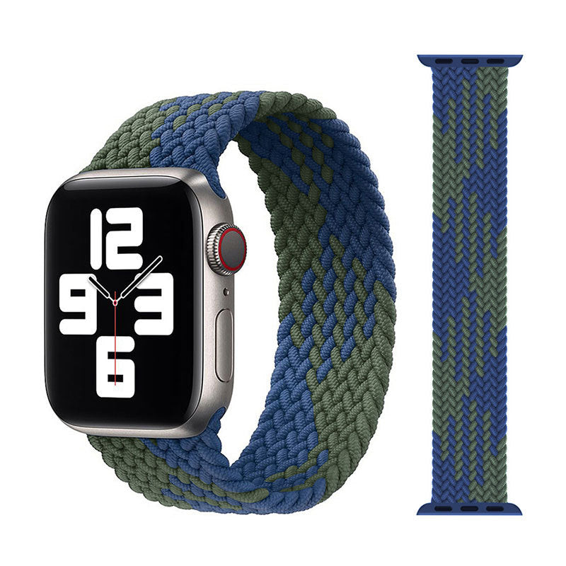 Single Loop Nylon Braided Elastic Strap