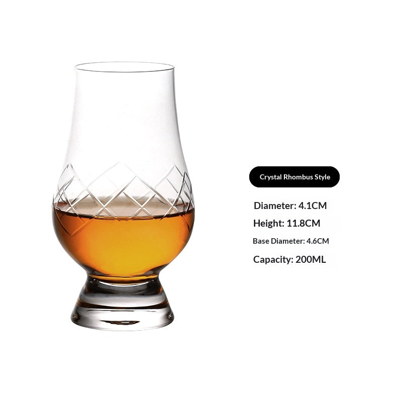 Kristallglas-ISO-Becher für direktes Trinken und zur Aromaprobe