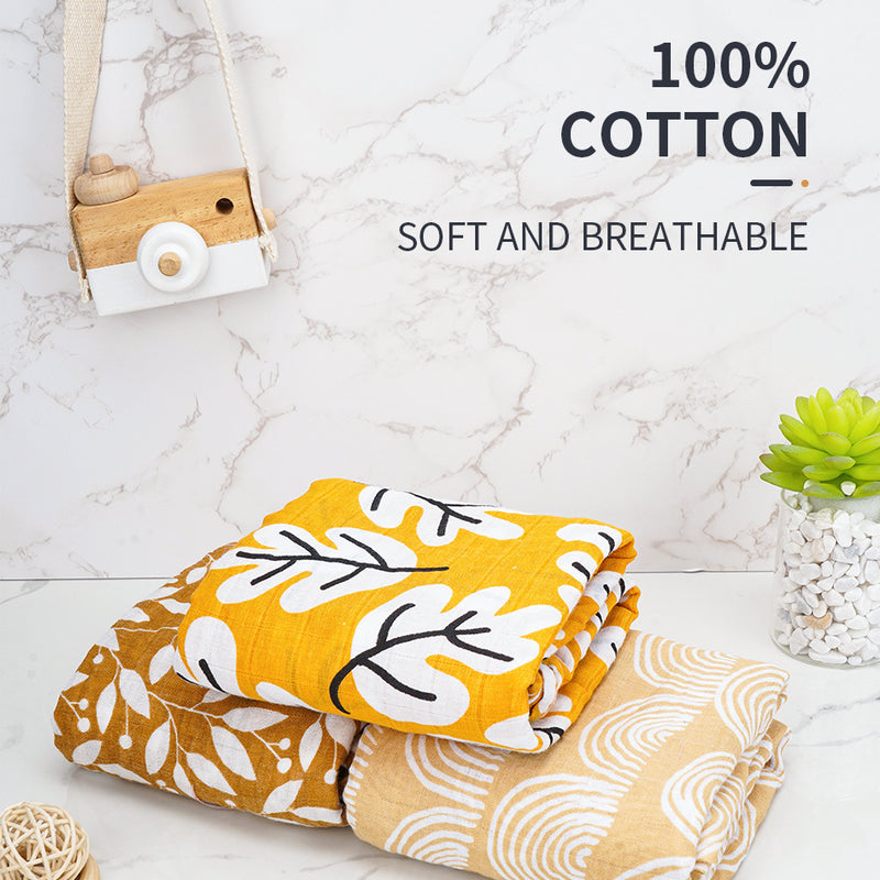 Newborn Baby Swaddling Quilt Pure Cotton Gauze Bath Towel Swaddling Wrapping Towel