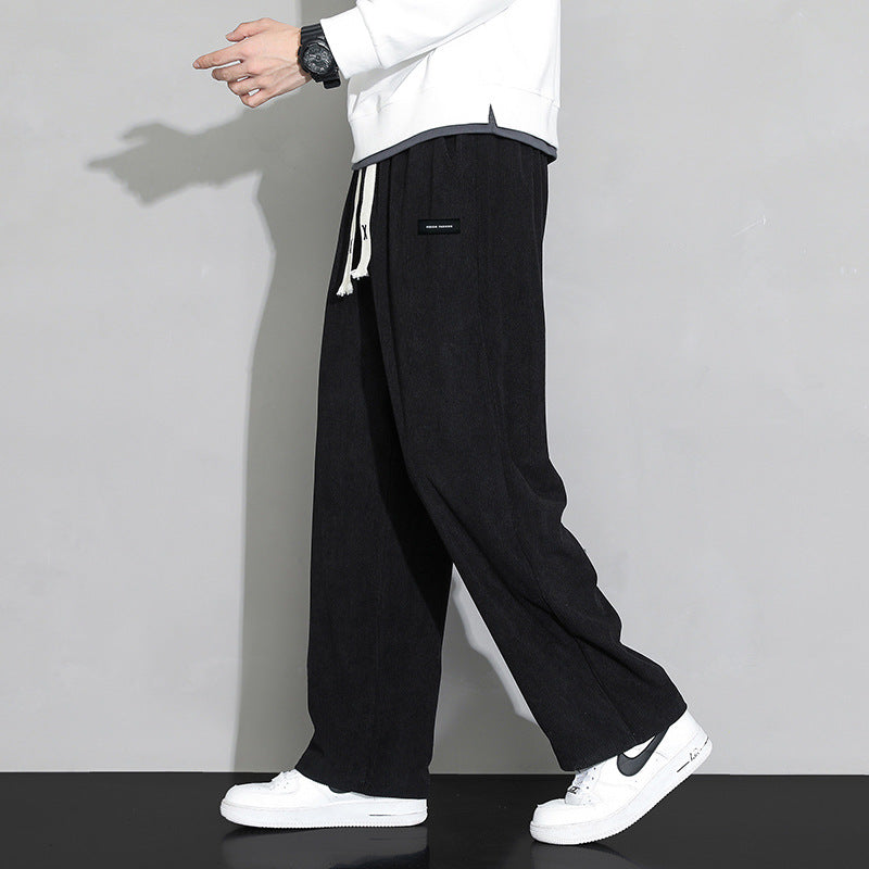 Men's Pants Loose Casual Wide-leg Trousers