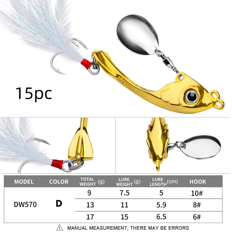 Lure String Moon Spinning Sequins Long-distance Casting