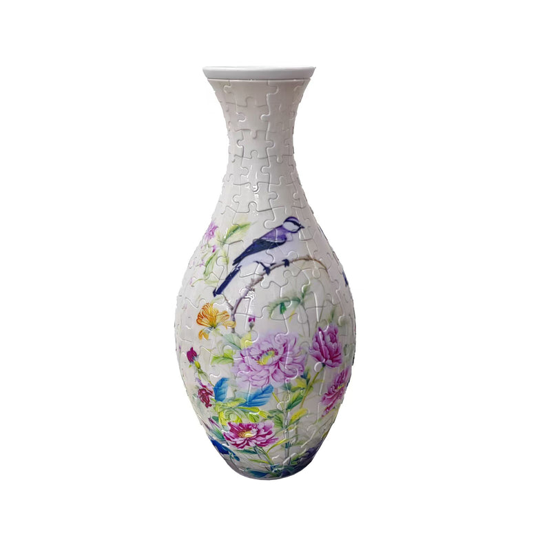 Vaso Puzzle 3D DIY Decoração de Sala de Estar Casa