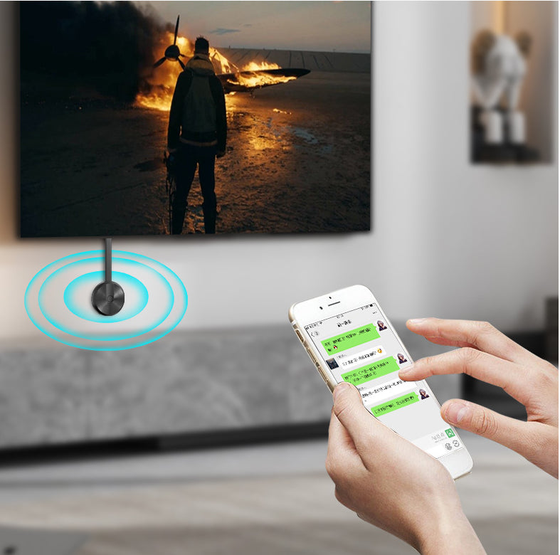 G100 Drahtloses Bildschirmübertragungsgerät zum Verbinden von iOS mit einem Display für die Projektion