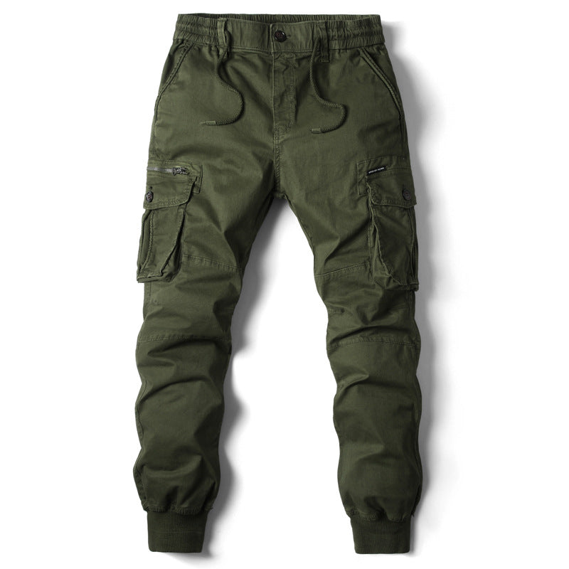Modische, mehrfarbige Herren-Freizeithose in Übergröße