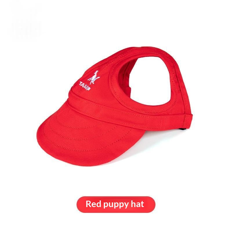 Pet Sunshade Ear Exposing Headpiece