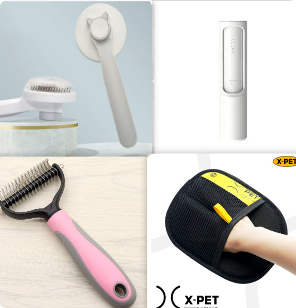 Pet Long-haired Dogknot Comb Double-sided Blade Dog