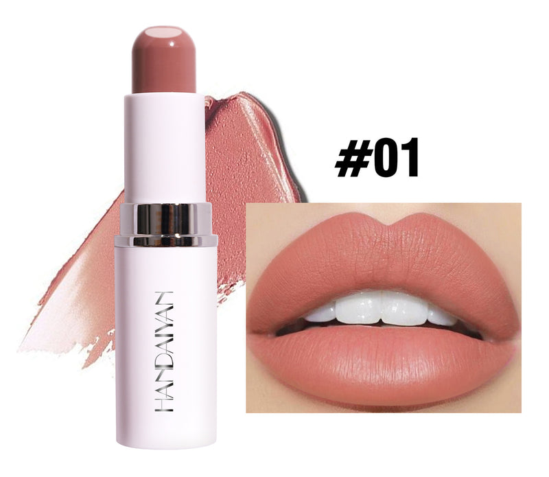 Lippenstift Lippenstift Zwei-in-eins-Sandwich Weiblich Matt Feuchtigkeitsspendend