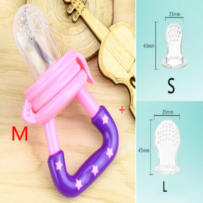 Chupeta de Silicone para Bebé, Encapsulada para Acalmar, Utensílio de Alimentação Complementar