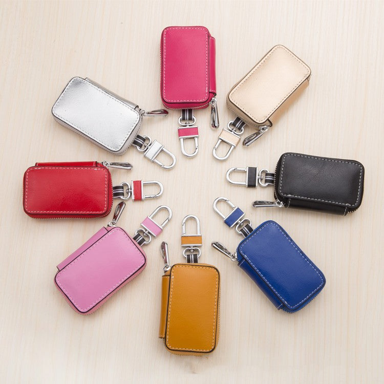 Genuine Leather Car Key Case Universal