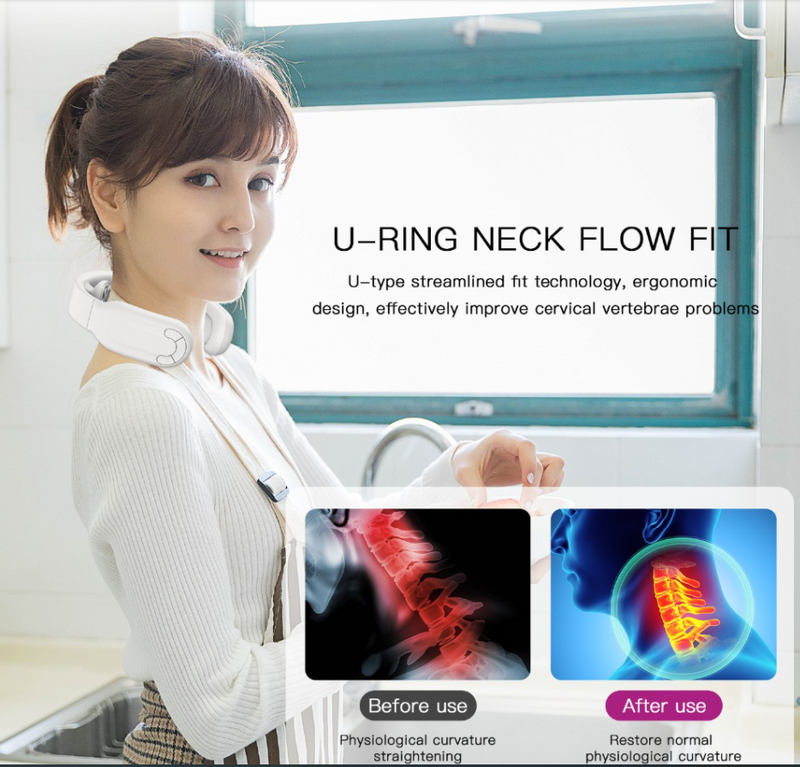 Intelligentes Nackenmassagegerät