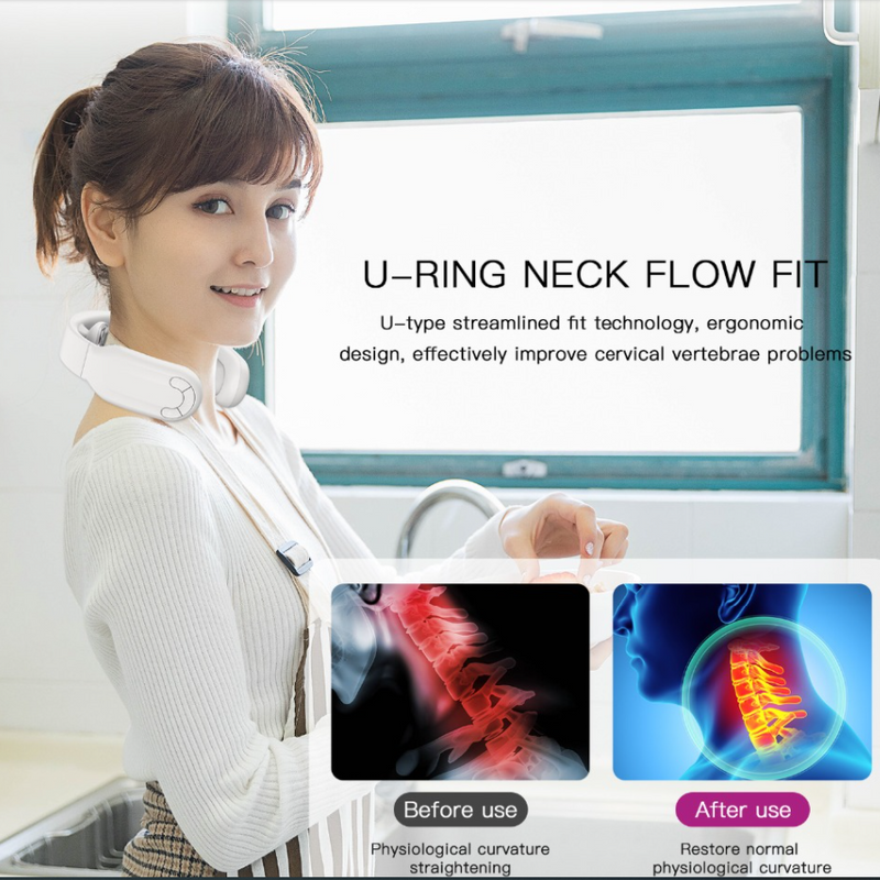 Intelligentes Nackenmassagegerät
