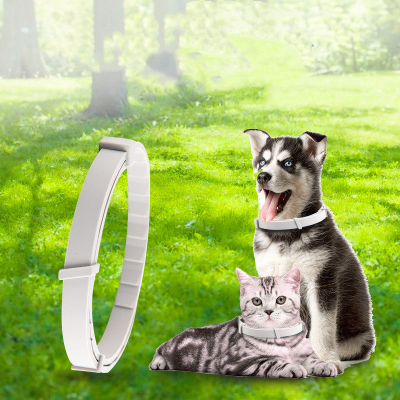 Haustier Anti-Mücken-Halsband Katze Hund Verstellbares Insektenschutzhalsband Haustierbedarf