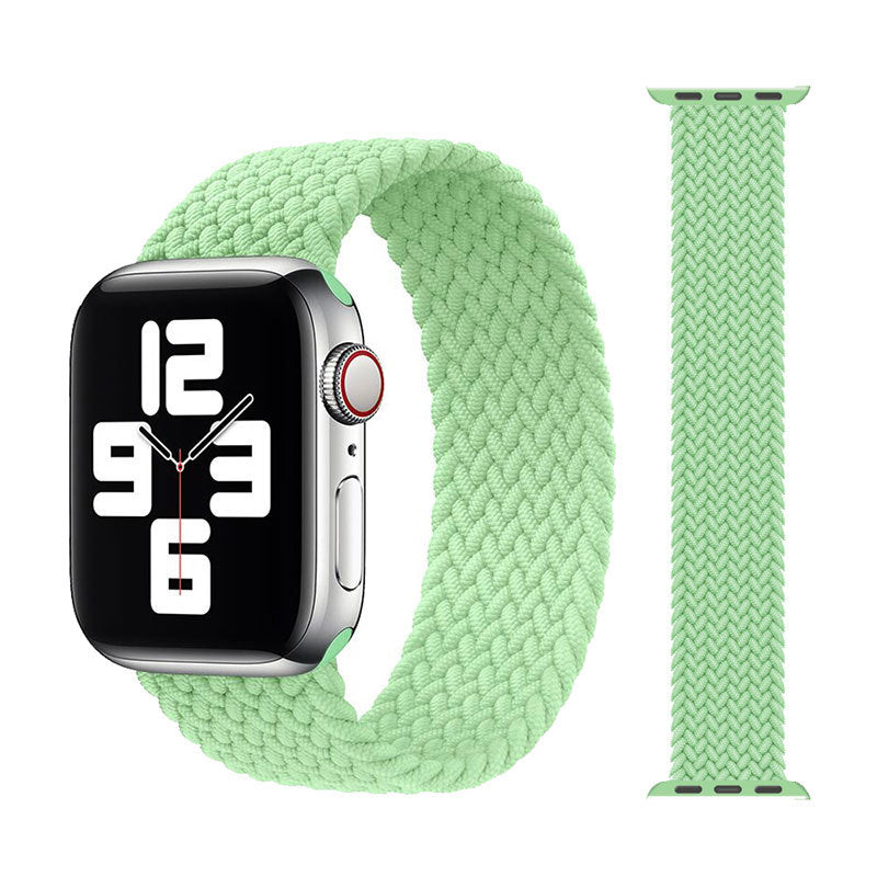 Single Loop Nylon Braided Elastic Strap
