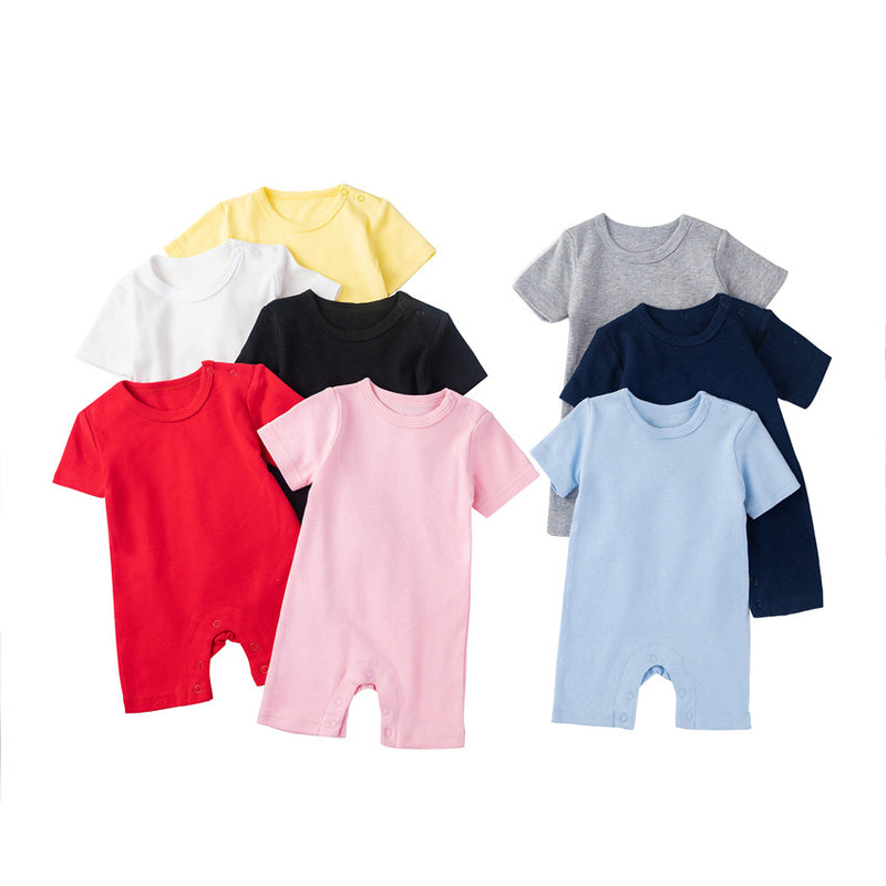 Baby And Infant Cotton Short-sleeve Shirt